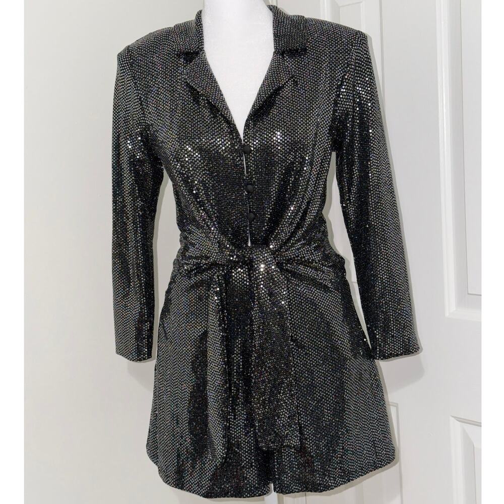 Zara Sequin Romper